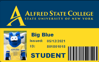 Alfred ID card
